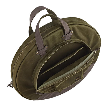 HOUSSE MEINL CYMBALES 22" TOILE CIREE FOREST GREEN