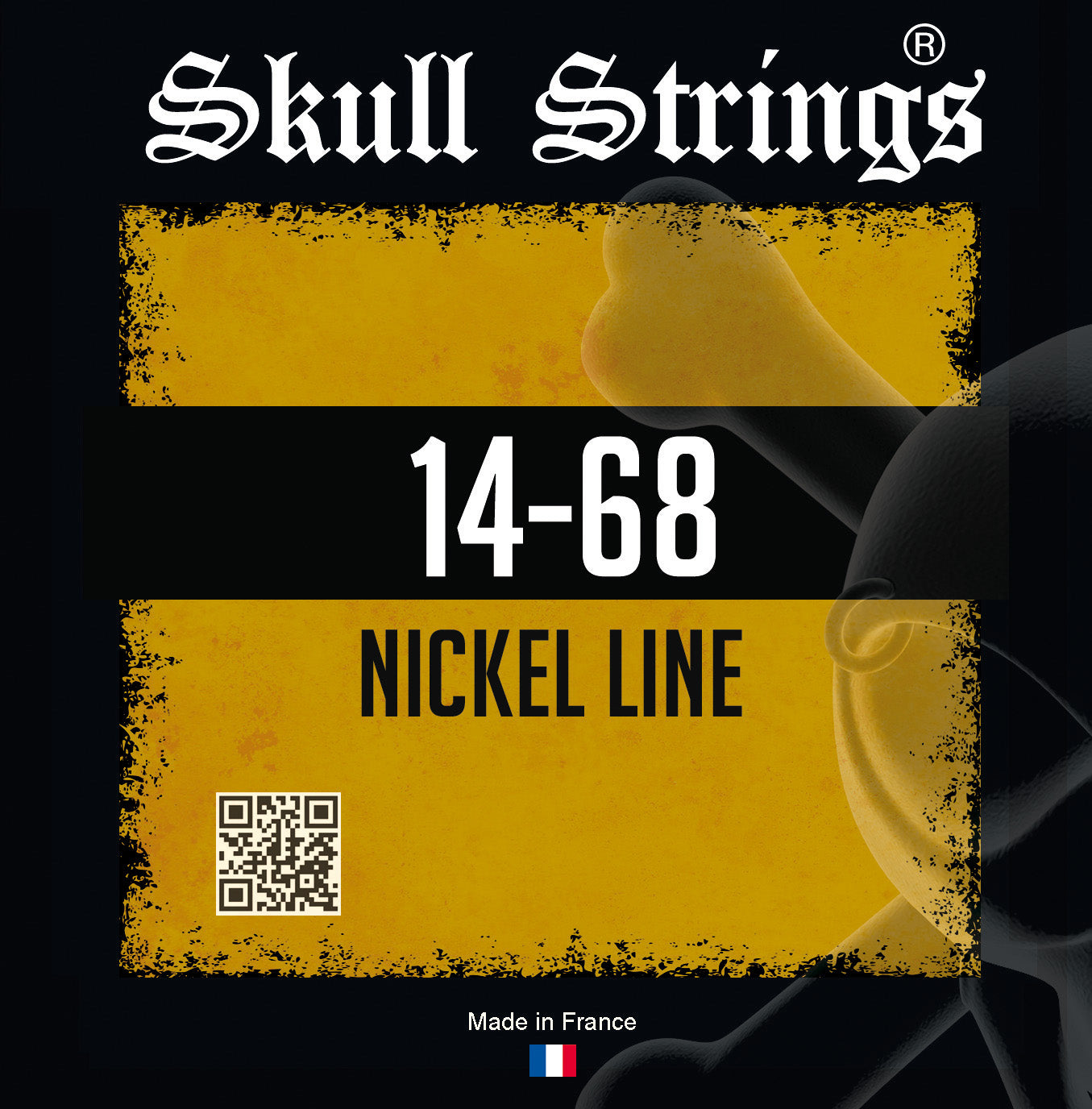 Jeu de cordes pour guitare électrique (14-18-28w-42w-52w-68w)