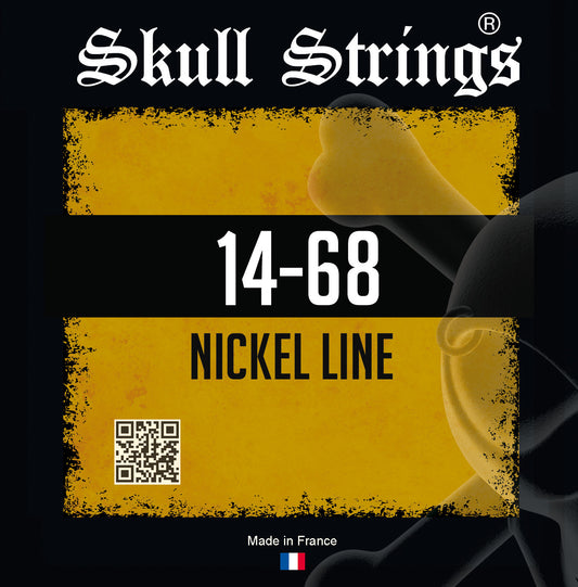 Jeu de cordes pour guitare électrique (14-18-28w-42w-52w-68w)