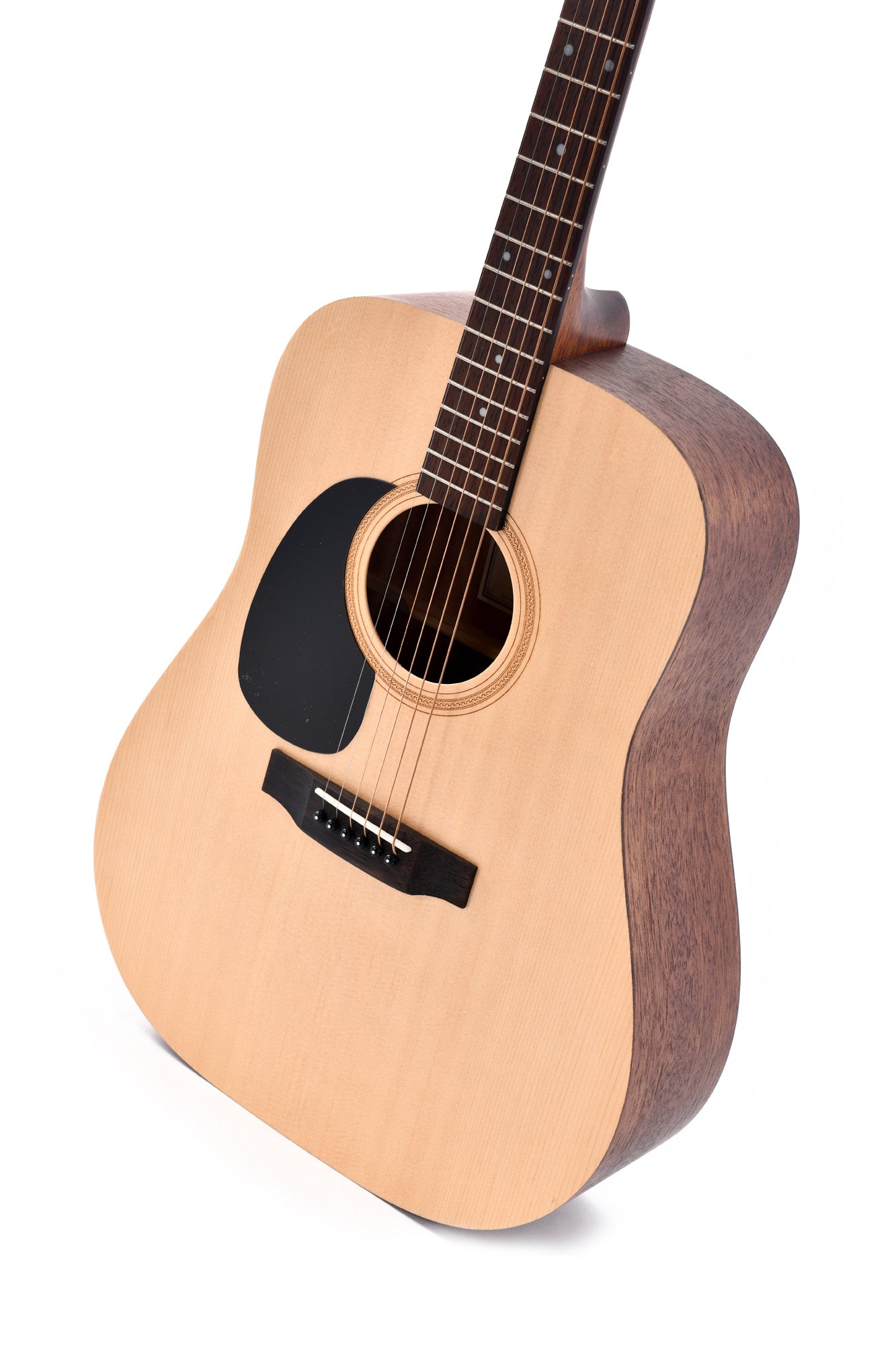 Modèle D-10L, Dreadnought, table épicéa Sitka, fond & éclisses acajou, touche laurier, modèle gaucher, naturel satiné