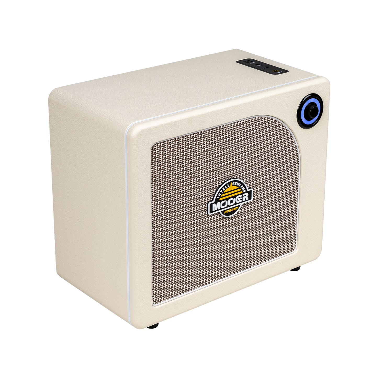 Ampli HORNET 30i, 30W, HP 8", 52 modélisations d'amplis, 49 effets, accordeur, looper, Bluetooth, USB-C, alimentation, blanc