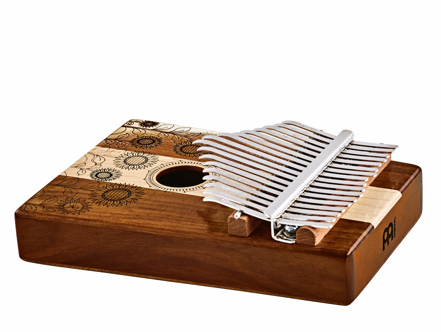 Kalimba Meinl Sonic Energy Sound Hole 17 notes en DO majeur. Erable et d'acacia massifs.