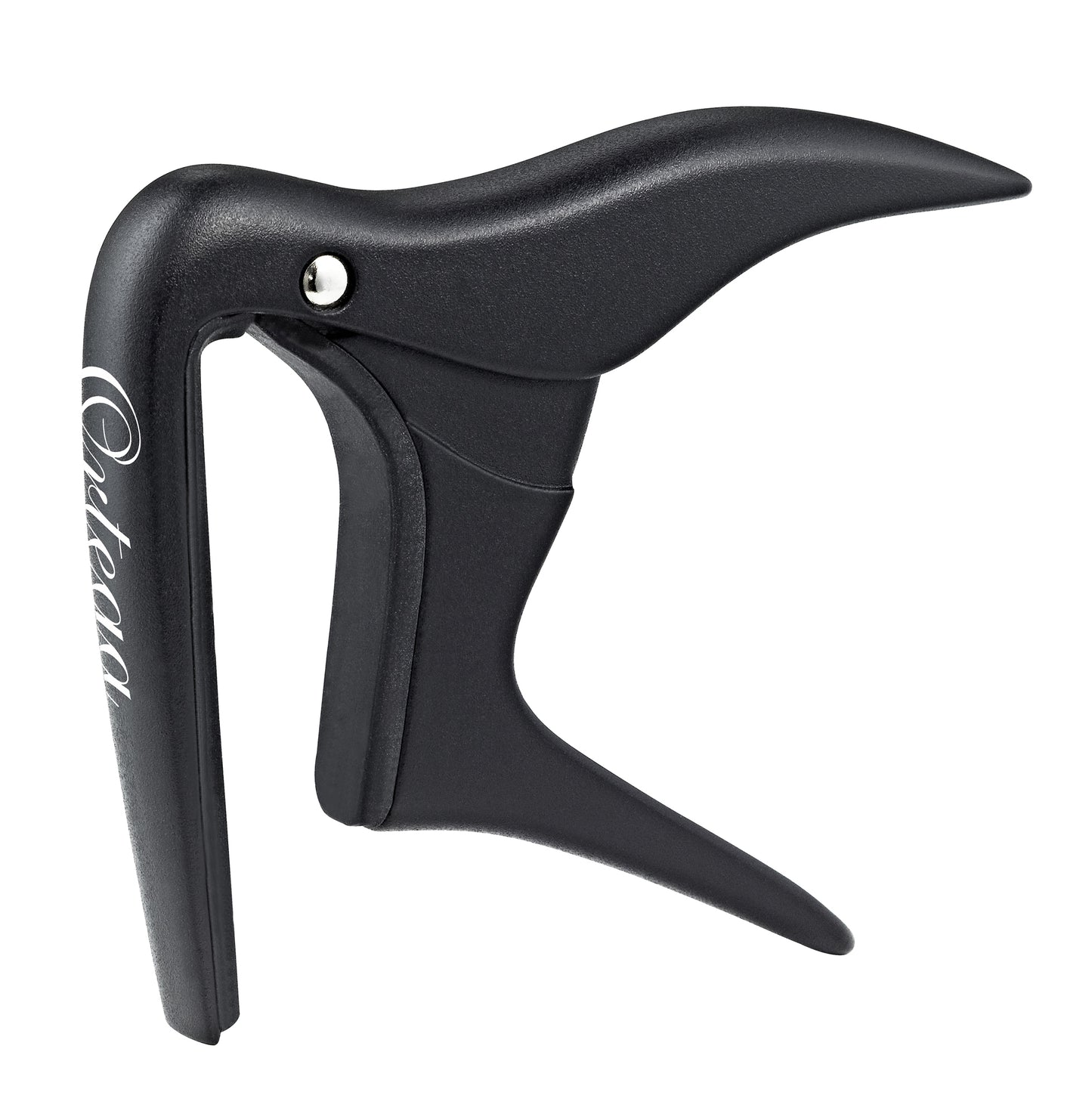 Capodastre pour guitare et basse touche bombée jusqu'à 52 mm de largeur, noir satiné