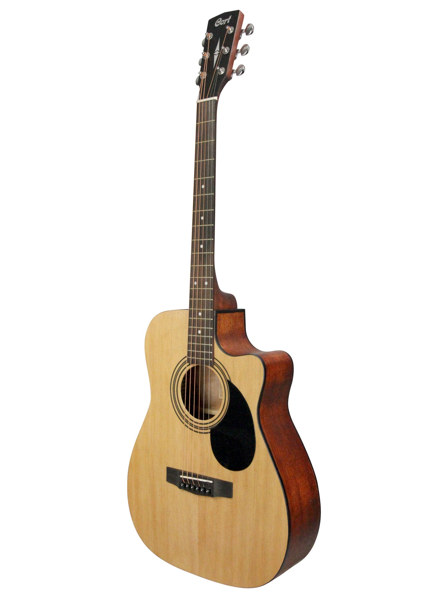 AF515CE, forme Concert, table épicéa, fond & éclisses acajou, manche acajou, EQ Cort CE304T, naturel pores ouverts