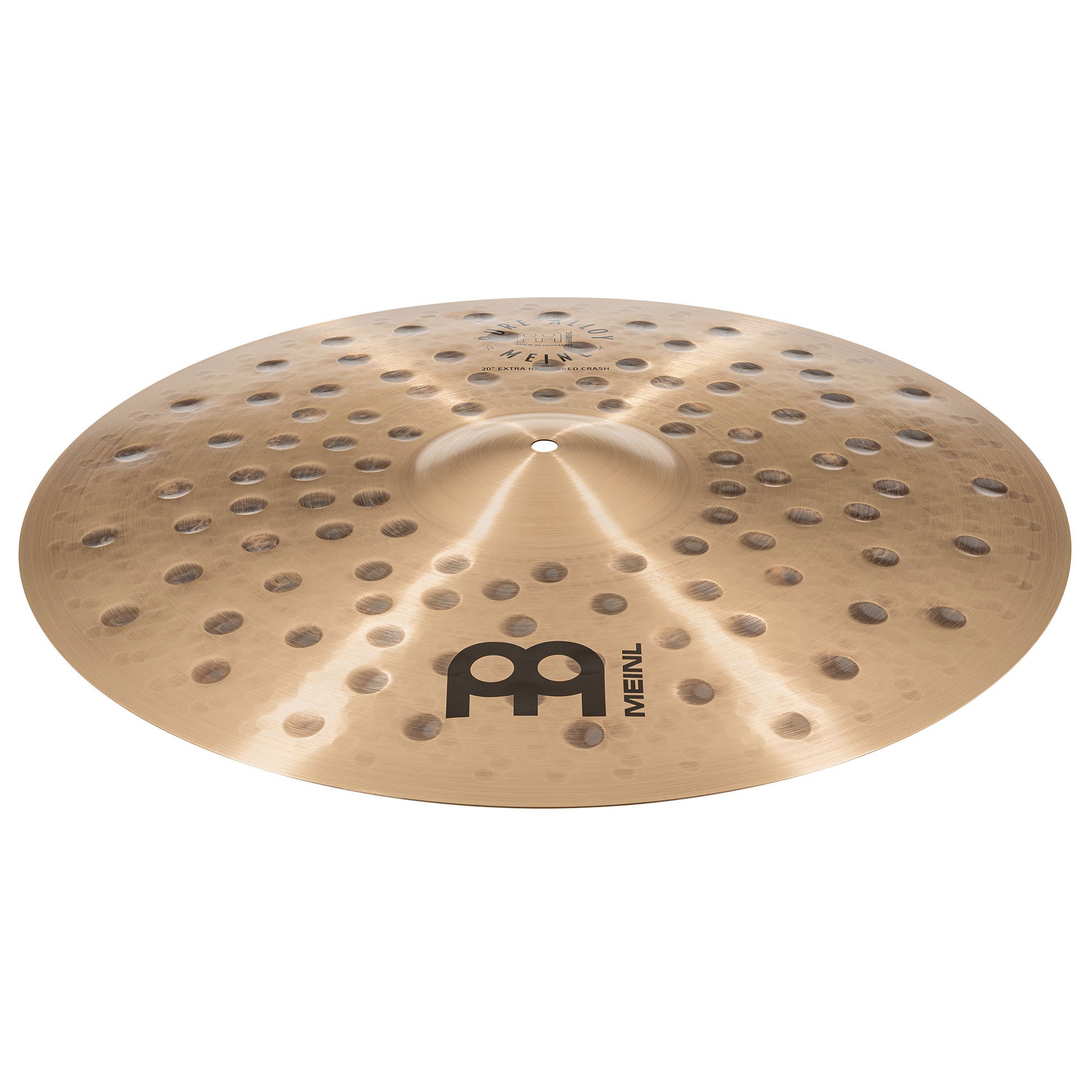 Crash 20" Extra Hammered Meinl Pure Alloy fini traditional martelé