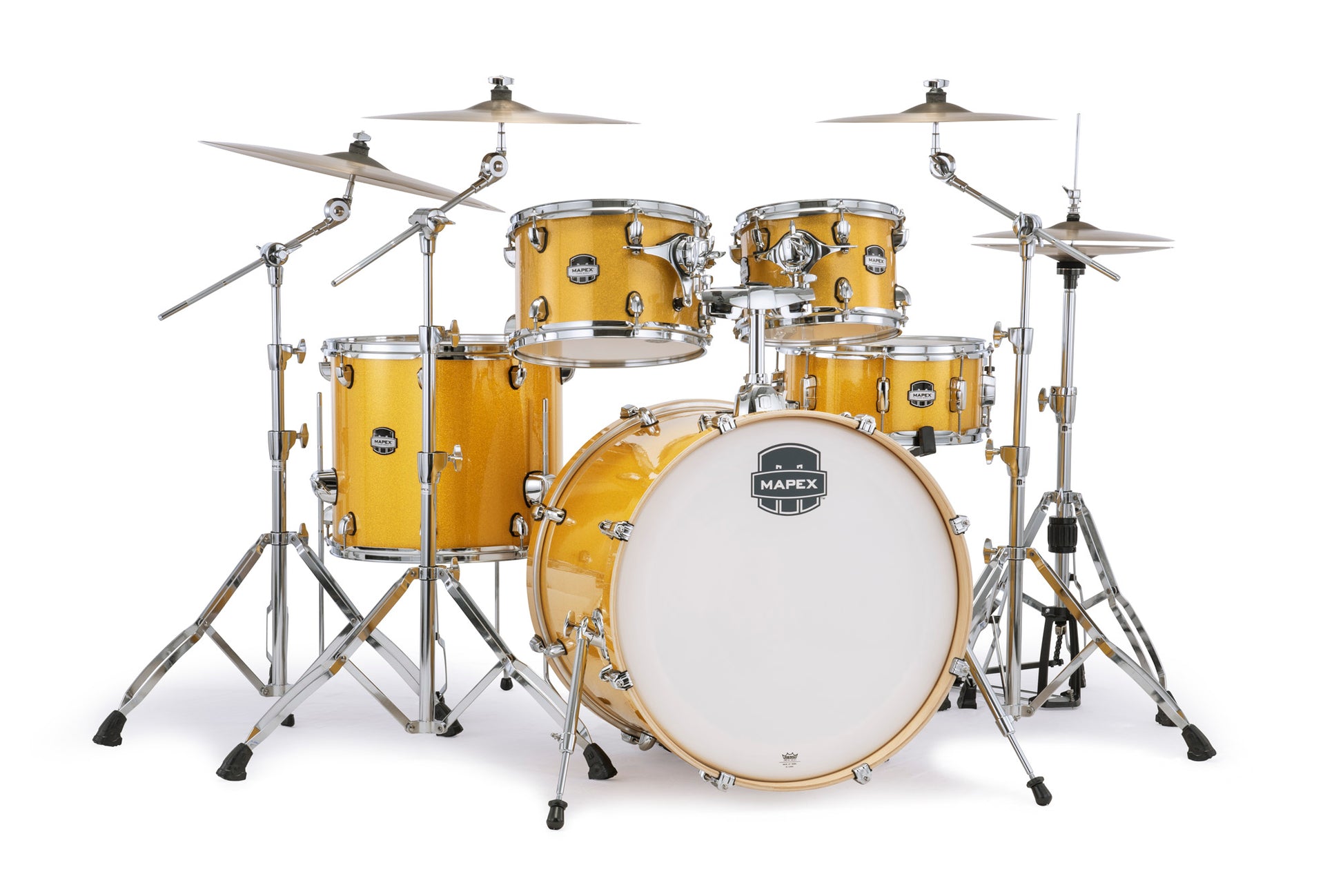 MAPEX MARS BIRCH 5 FUTS FUSION 20 SUNFLOWER SPARKLE