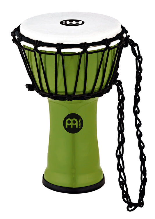 Djembe Junior Meinl 7", hauteur 32cm, peau synthétique, vert