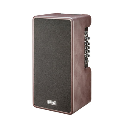 Ampli guitare acoustique 120W (Classe D) A-Duo-2, 2x HP 8" double cône, 2 canaux identiques, marron
