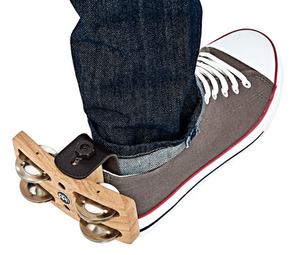 SHAKER CHEVILLE, SIAM OAK, CYMBALETTES ACIER, BRAS TYPE"CHAUSSE-PIED" À INSÉRER DANS LA CHAUSSURE, DERRIÈRE LE TALON, NOIR