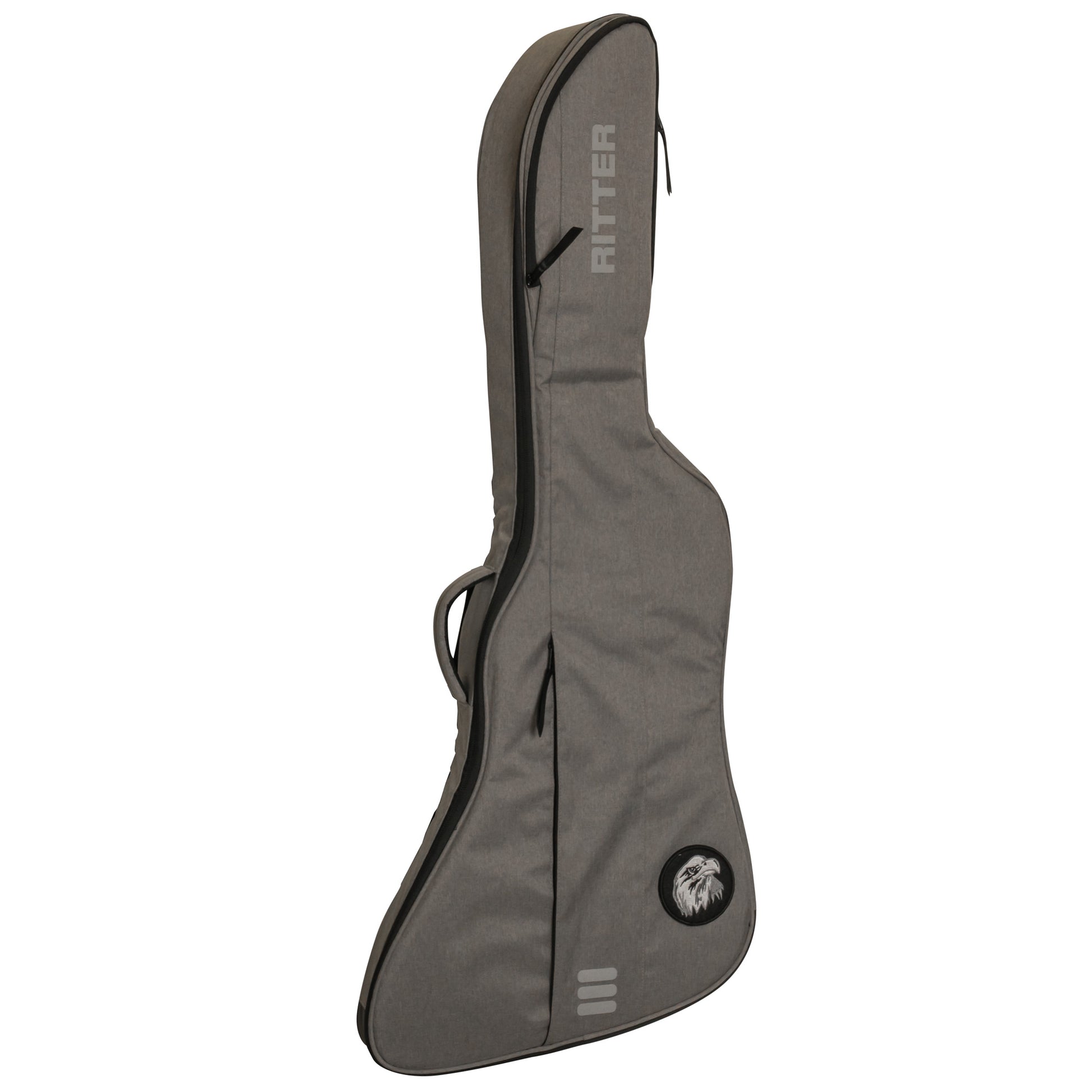 Housse CAROUGE 3 pour guitare électrique type Explorer, gris