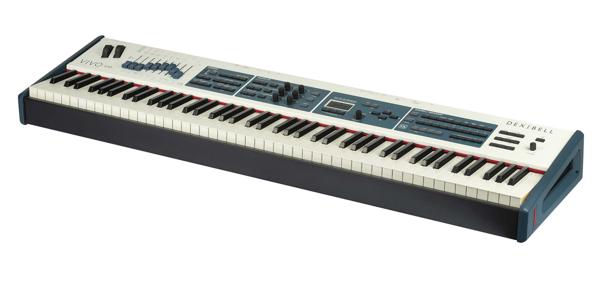 Piano numérique de scène Dexibell Vivo S10 | 88 notes, toucher lourd hybride