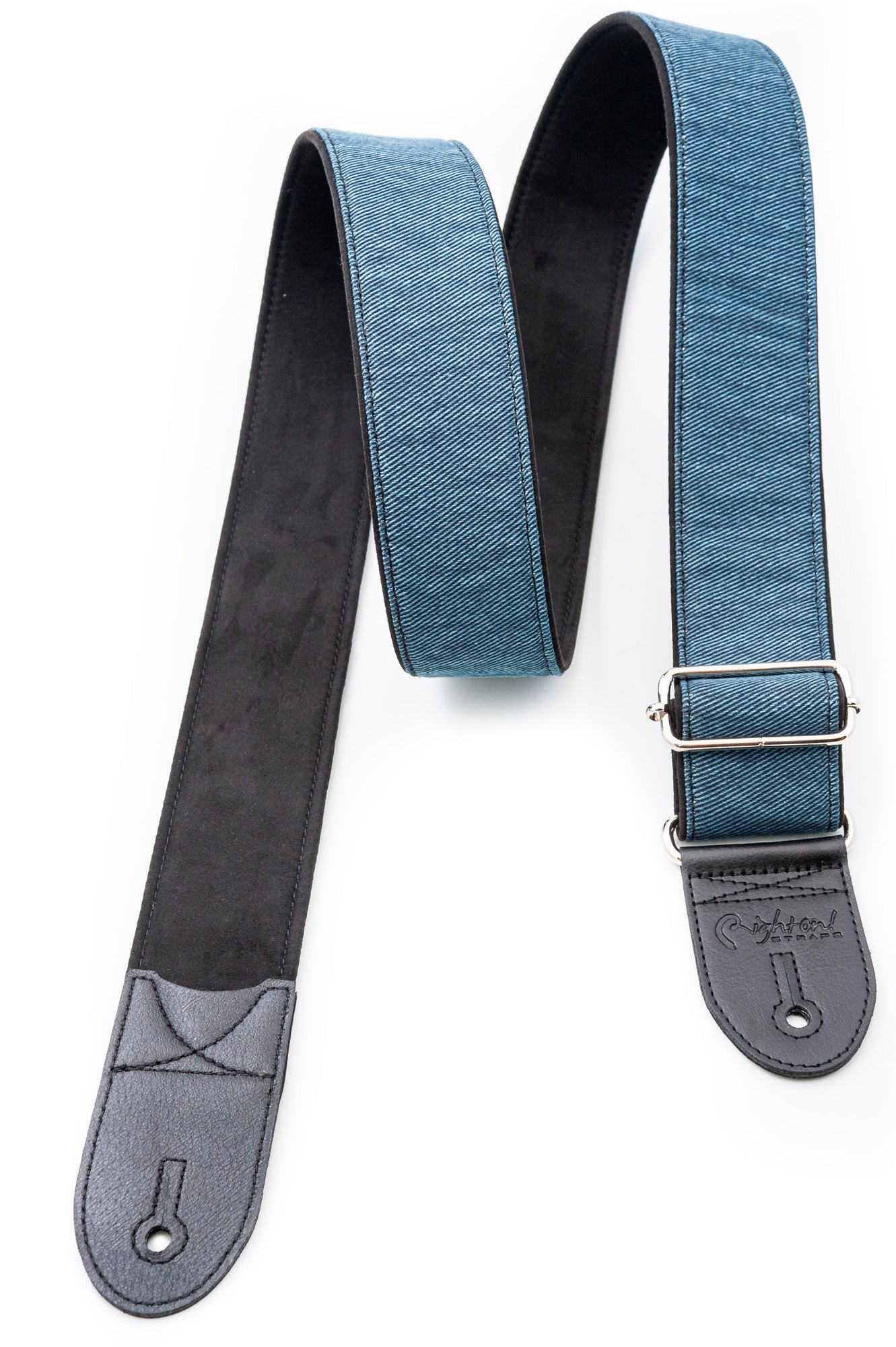 RIGHTON STRAPS DENIM-50-BL COURROIE VEGAN DENIM-50 BLEUE
