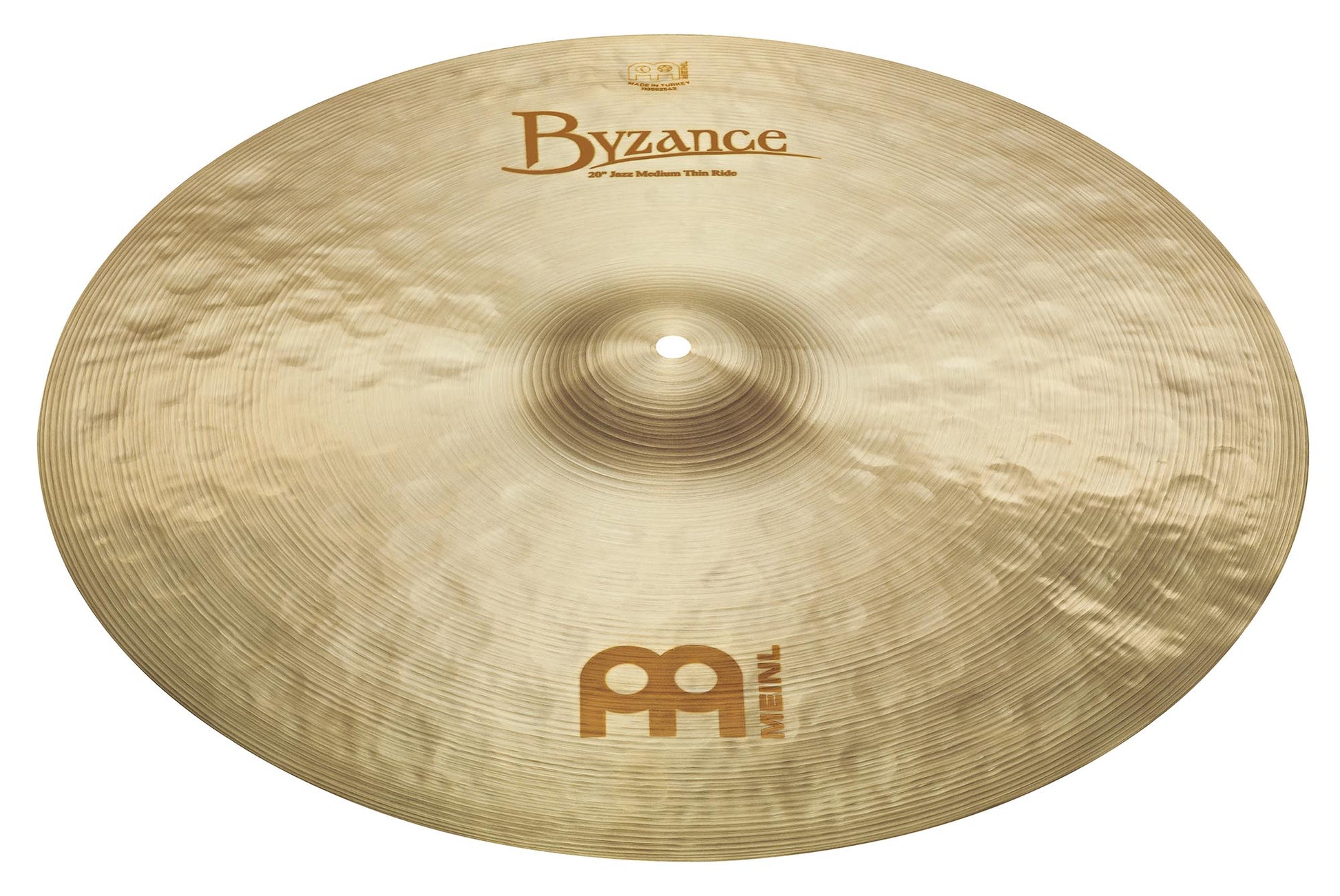 Ride Jazz 22", Medium Thin, Alliage bronze B20, Martelée à la main, Finition traditionnelle