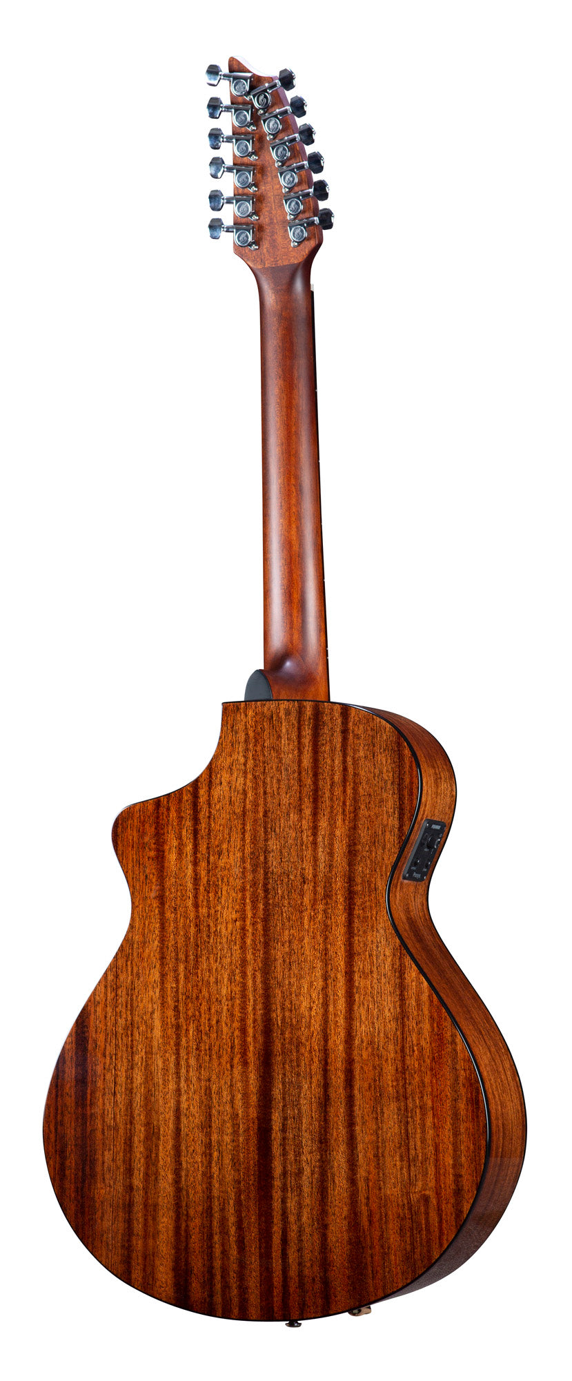 DISCOVERY S CONCERT EDGEBURST 12 CORDES CE , table épicéa européen massif, f/e acajou, EQ Fishman Presys I, edgeburst