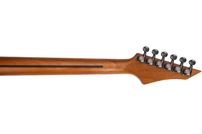 MOOER MMT100, corps aulne américain, manche érable torréfié, touche palissandre, pearl white, avec housse