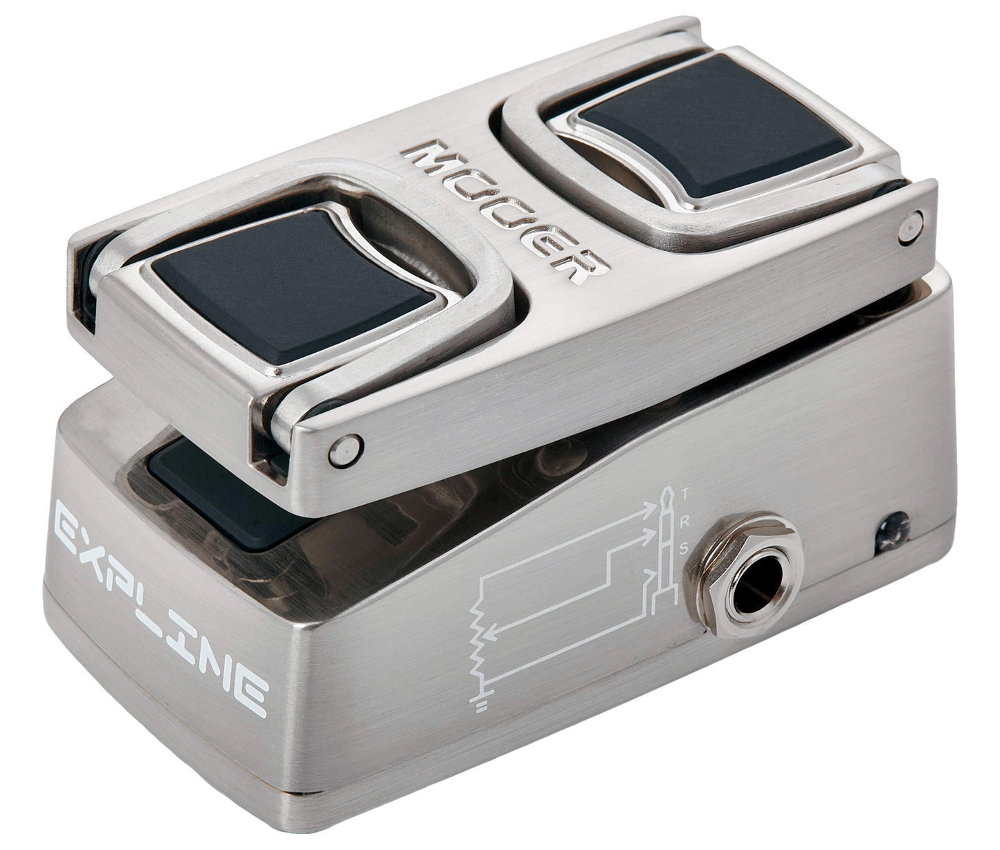 Pédale EXPLINE, pédale d'expression format mini, gris