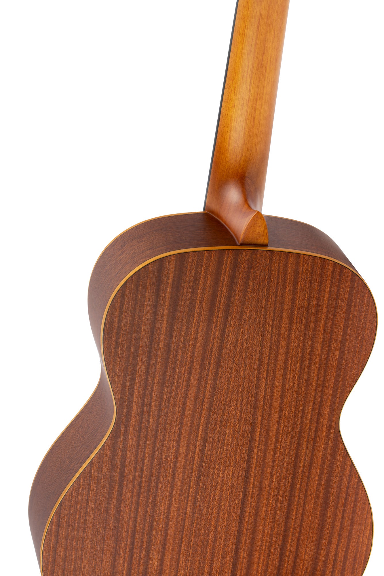 R121-7/8, table épicéa, fond & éclisses acajou, manche acajou (sillet 45 mm), housse, naturel satiné