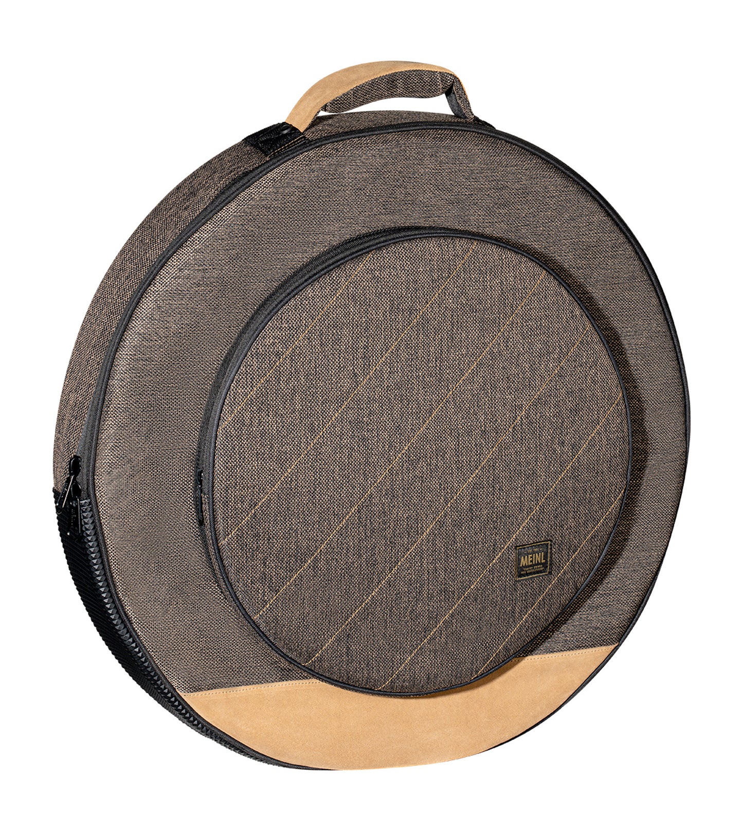 HOUSSE MEINL CYMBALE 22" TISSU CAFE