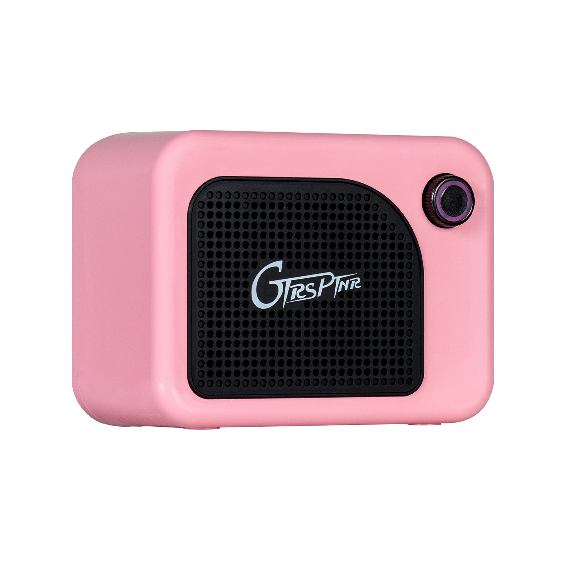 Amplificateur GCA5, 5W, HP 2.2", connexion Bluetooth, entrée Jack 6.35, fonctionne sur batterie, rose