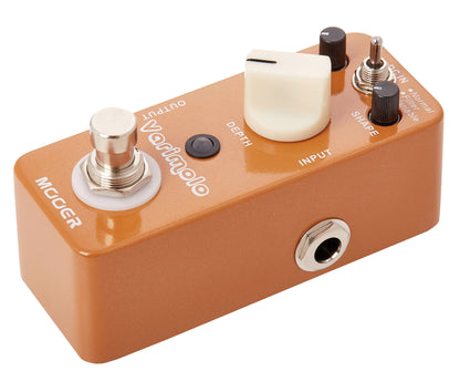 Pédale VARIMOLO, trémolo numérique 3 modes (Normal/Filter/Variable), boîtier métal, true bypass, orange