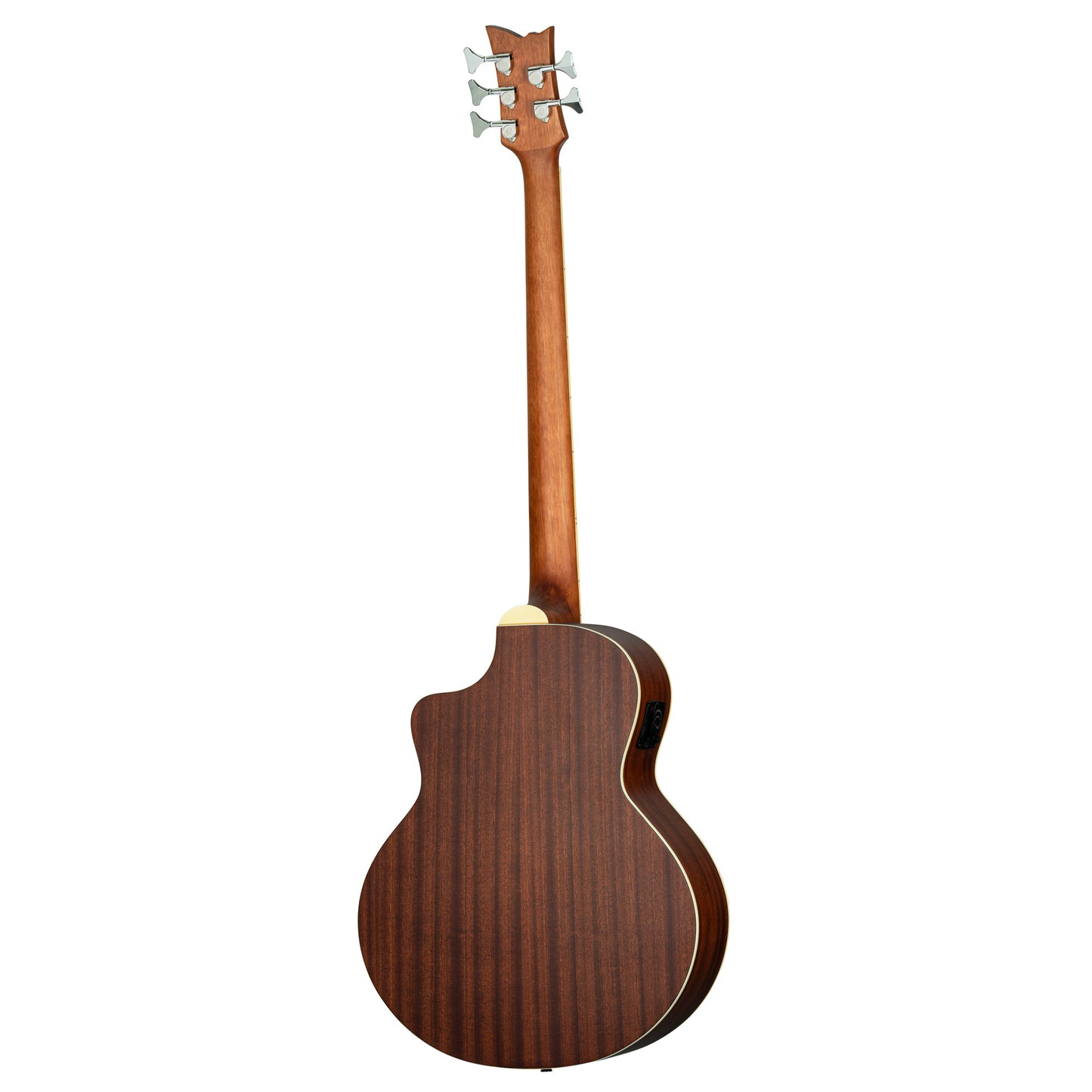 D7CE-5, basse 5 cordes, pan coupé, EQ Ortega MagusPro, table épicéa, f/e acajou, manche acajou, naturel satiné