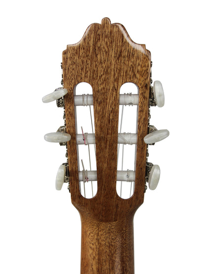 4ST, table cèdre massif, fond & éclisses acajou, manche acajou, touche palissandre, naturel brillant, modèle gaucher