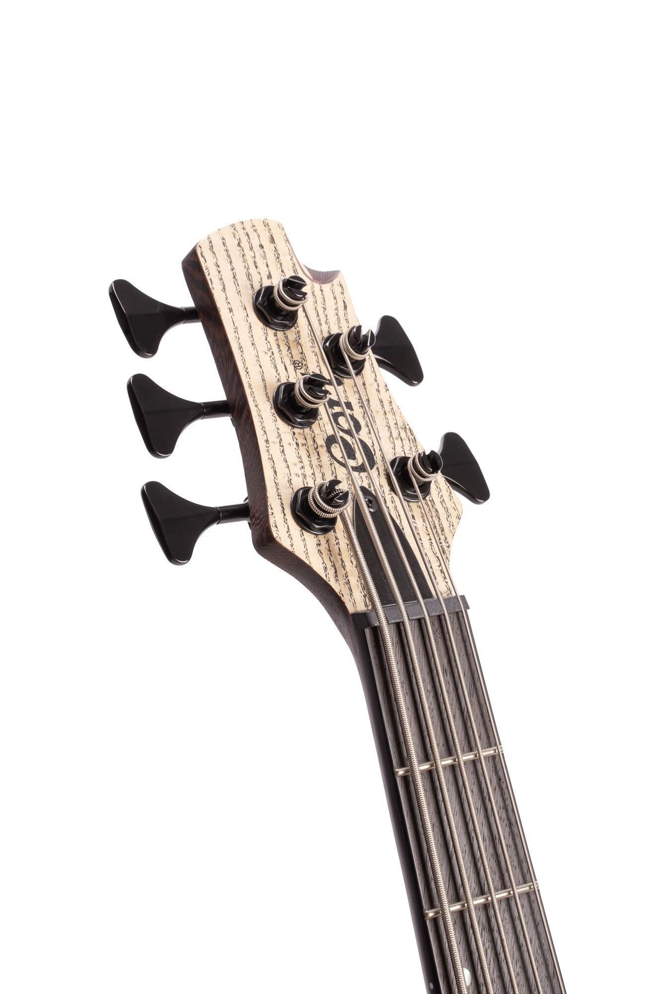 A5 ULTRA, corps acajou, table frêne sablée, manche traversant 5 pièces érable/panga panga, micros Fishman Fluence, naturel, étui