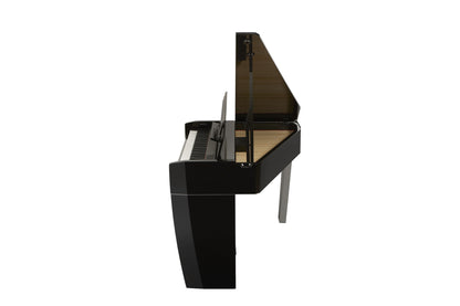 Piano numérique à queue Dexibell Vivo H10MGBKP | 88 notes, toucher lourd hybride