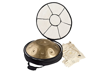 Hanpan Meinl Sonic Energy 22"(55,88cm), 9 sons, accordage en Ré, Vintage Gold.