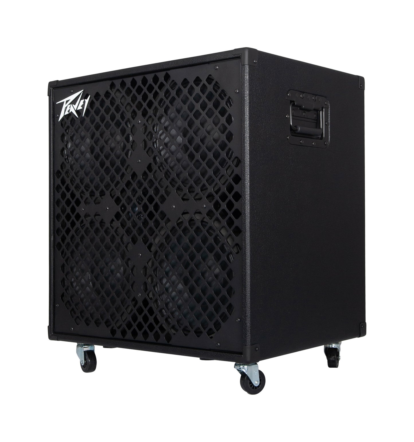 Enceinte basse amplifiée Megabass 410, 600W, HP 4x 10", HP Peavey Custom Design Ceramic, finition noir
