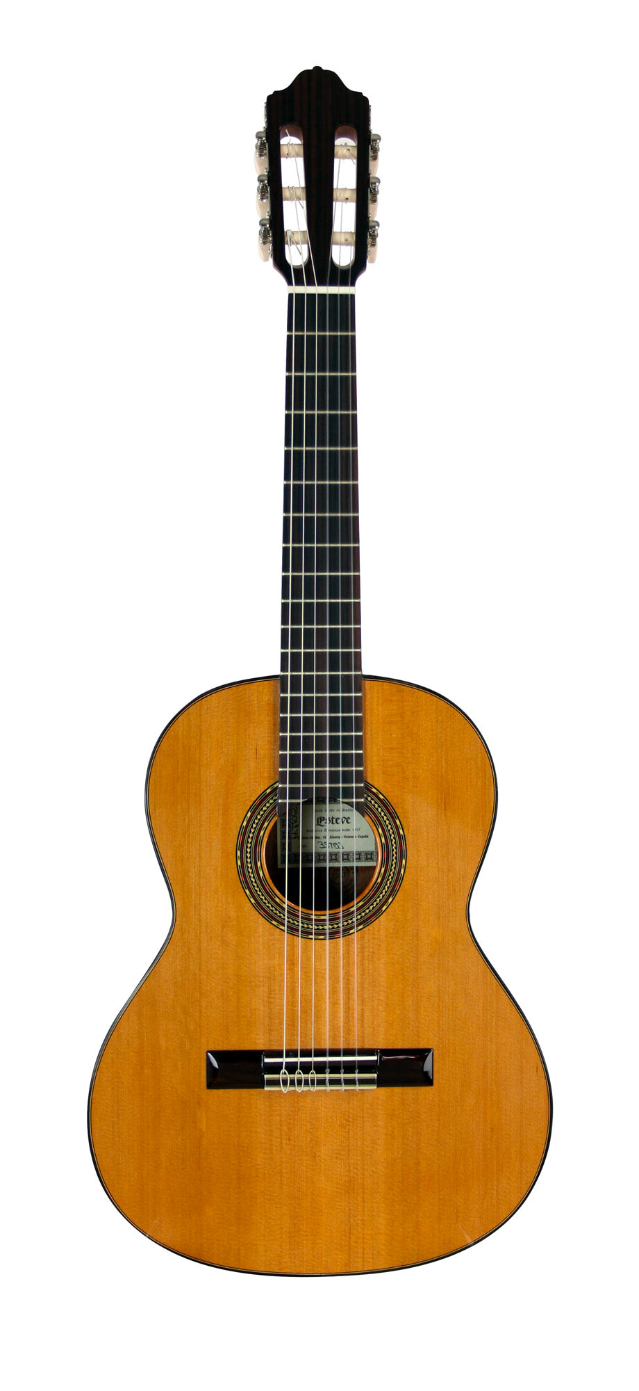 3ST53, modèle 1/2, table cèdre massif, fond et éclisses acajou, touche palissandre, diapason 535 mm, satiné, table brillante