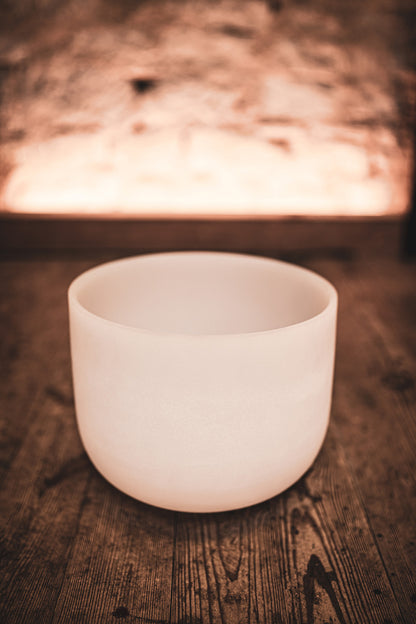 Bol tibétain série Crystal 11", Fa. Hauteur : 22,61 cm.