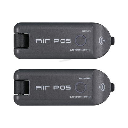 Système sans-fil pour guitare 4 canaux, émetteur et récepteur rechargeables, bande de fréquence 2.4 GHz, gris