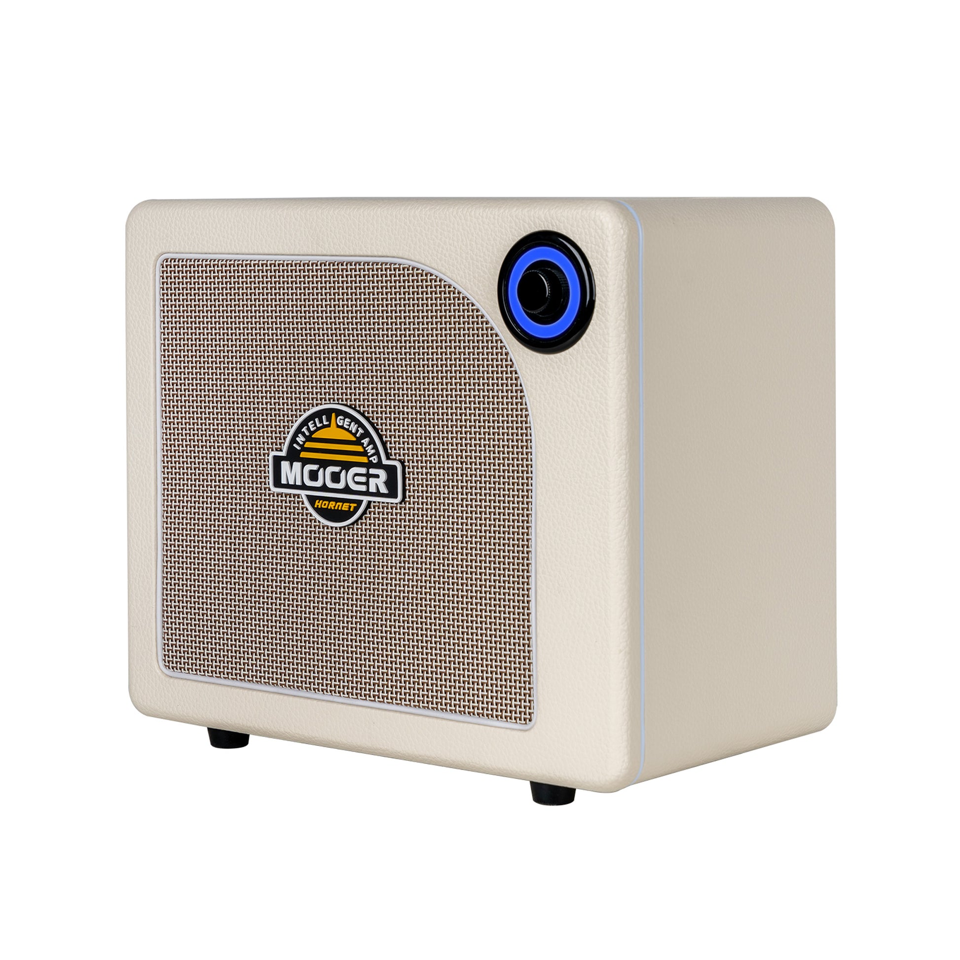 Ampli HORNET 15i, 15W, HP 6.5", 52 modélisations d'amplis, 49 effets, accordeur, looper, Bluetooth, USB-C, alimentation, blanc