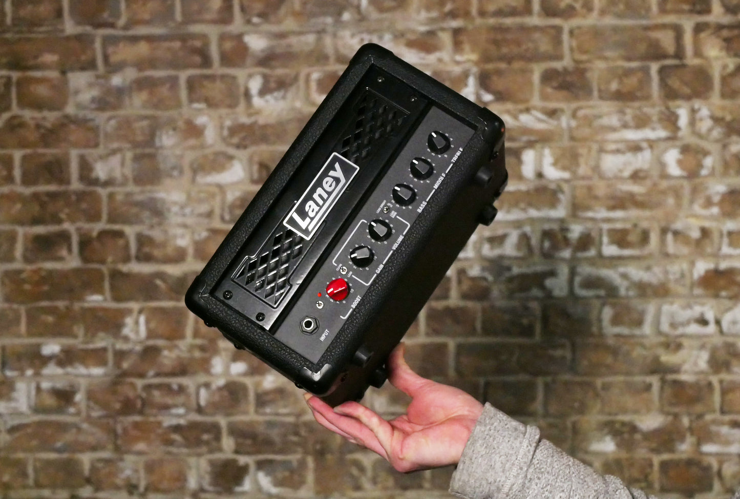 Ampli LEADTOP, 60W, 1 canal, égalisation passive 3 bandes, switch Boost, avec alimentation 24V, noir