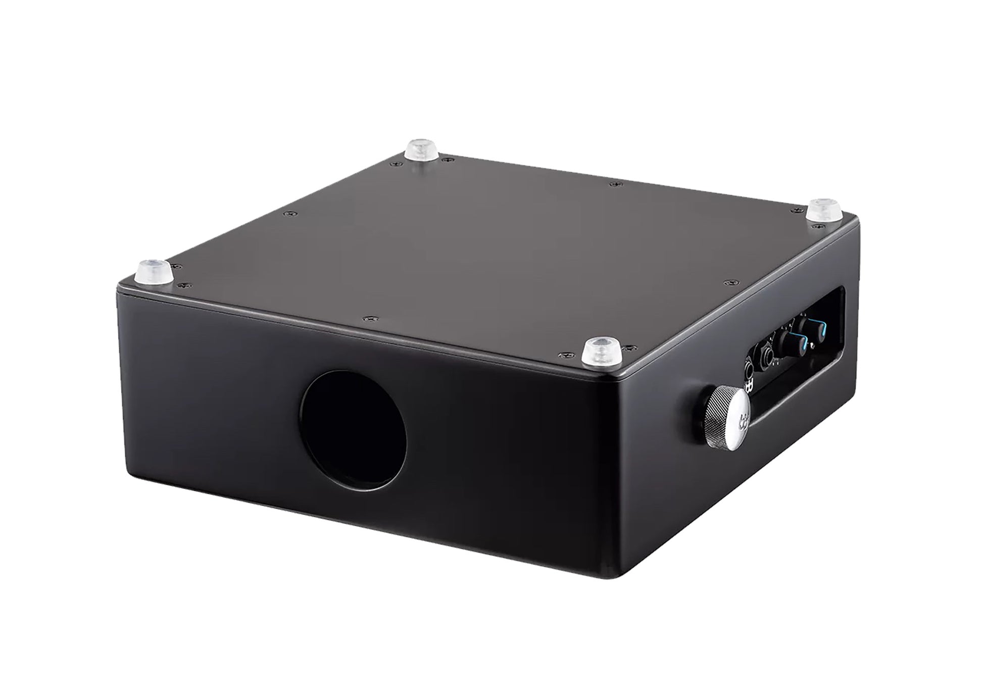 CAJON SNARE TAPS MEINL PRE AMPLIFIE, CORPS EN MDF, PLAQUE DE JEU EN FRÊNE BLANC AMERICAIN, SNARES, PIEZO, SB305 INCLUS