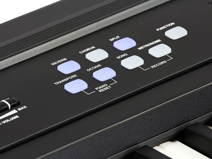 Piano numérique portable Adagio SP75BK | 88 notes, toucher lourd