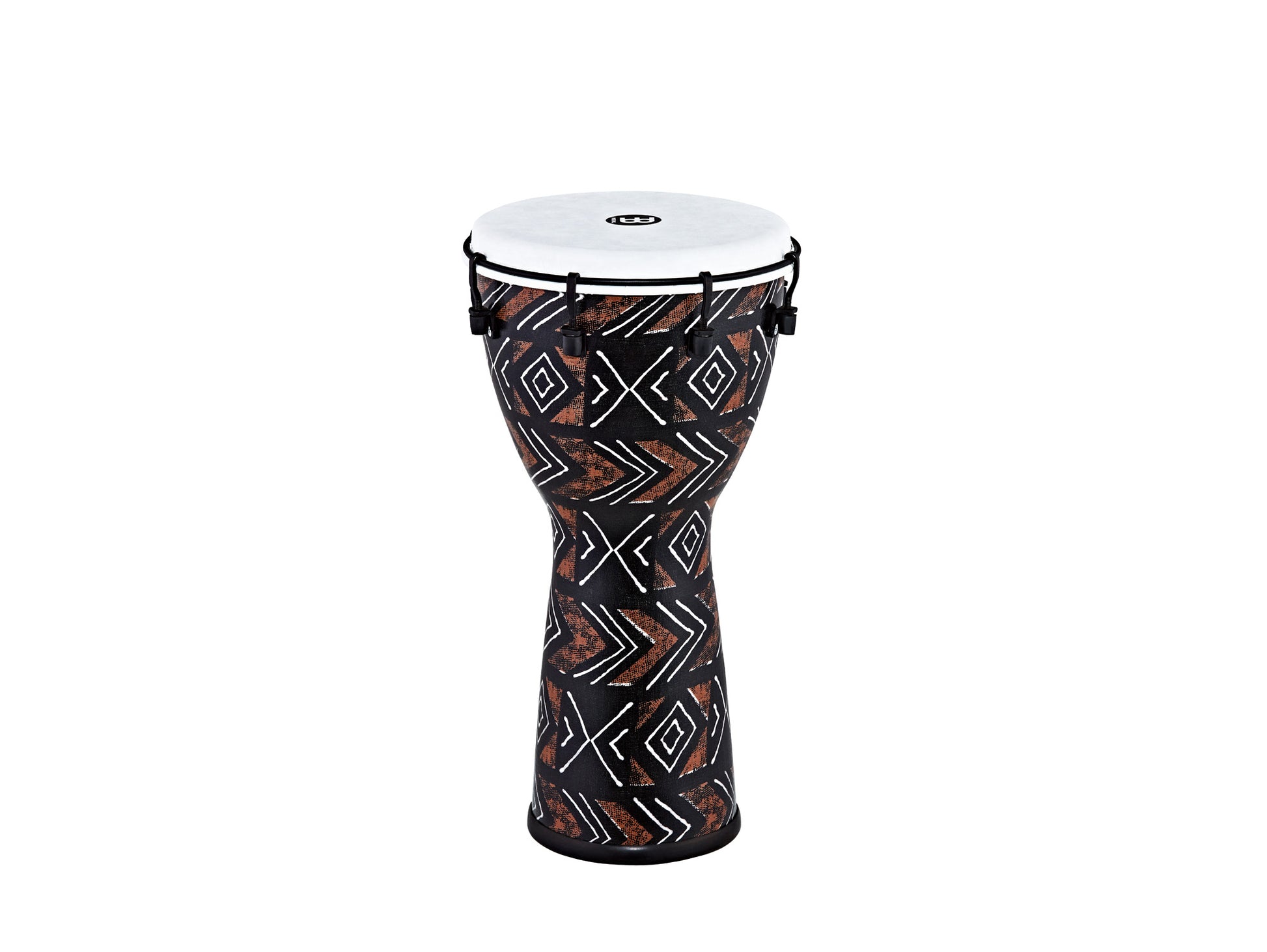 Djembé Meinl Alpine 10", hauteur 51cm, peau synthétique, poids léger, finition Kanga Sarong