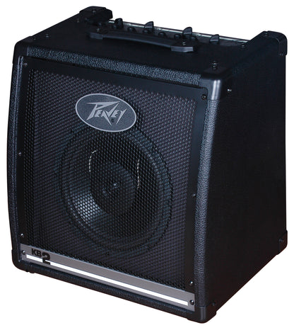 Ampli clavier 45W biamplifié, 1x HP 10", 4 canaux, EQ 2/3 bandes, 2 entrées jack, 1 entrée XLR, sortie casque, finition noir