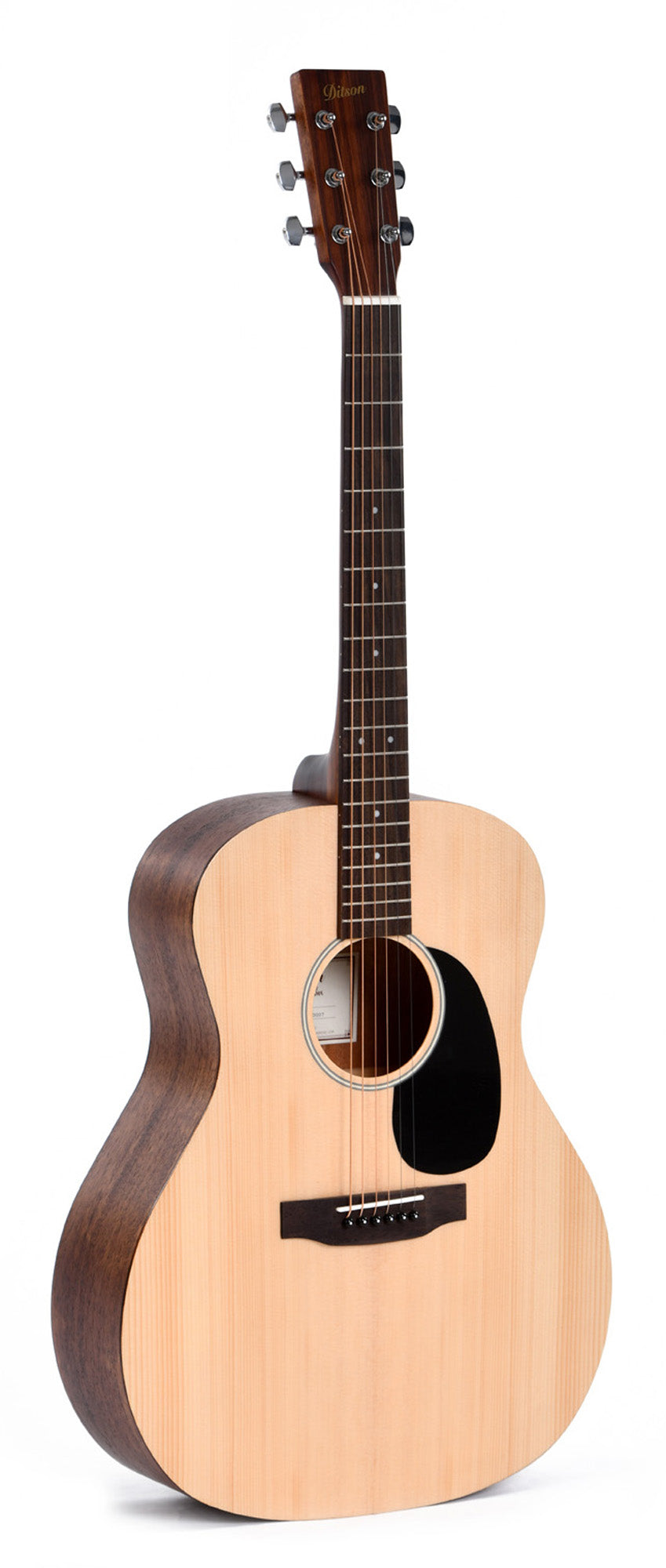 Modèle G-10, Grand OM, table épicéa Sitka, fond & éclisses acajou, sillet & chevalet en os, naturel satiné