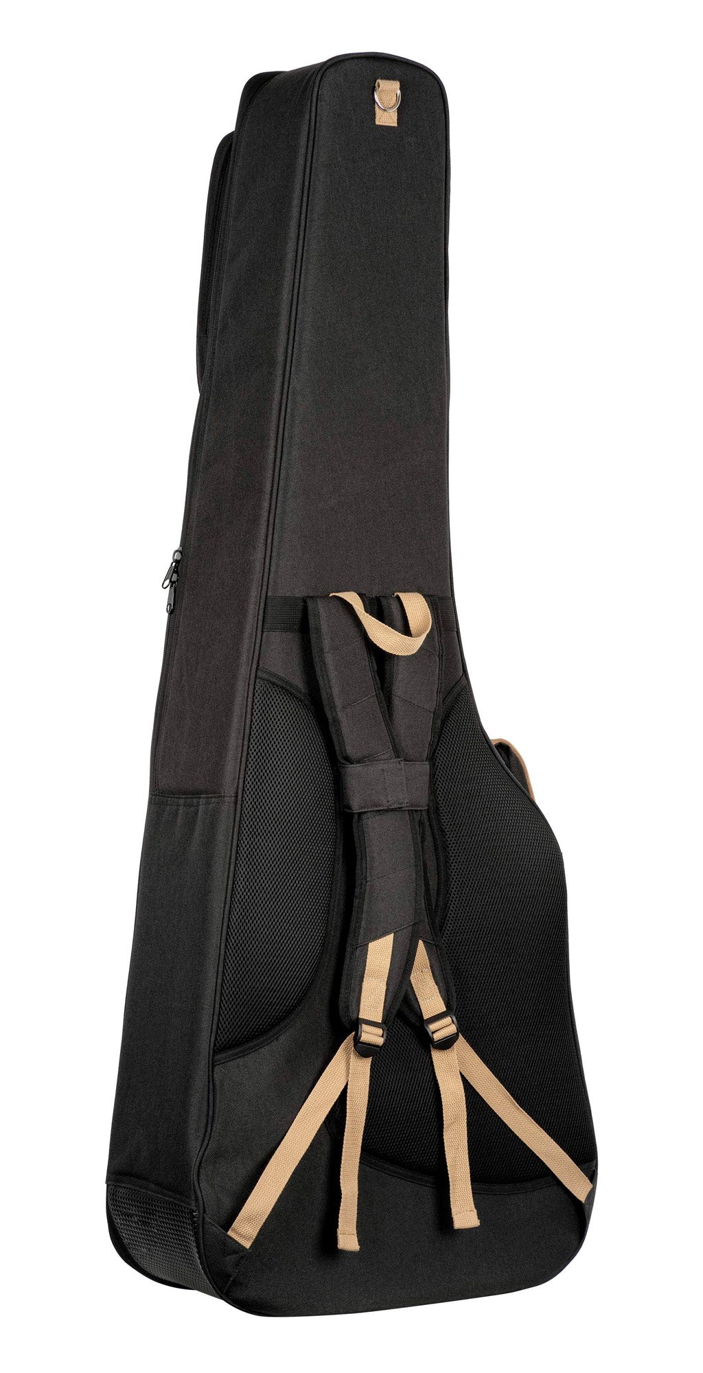 OGBAB-DLX-BK, housse Deluxe pour basse acoustique, coton résistant et déperlant, rembourrage intérieur 20mm, 2 poches, noir