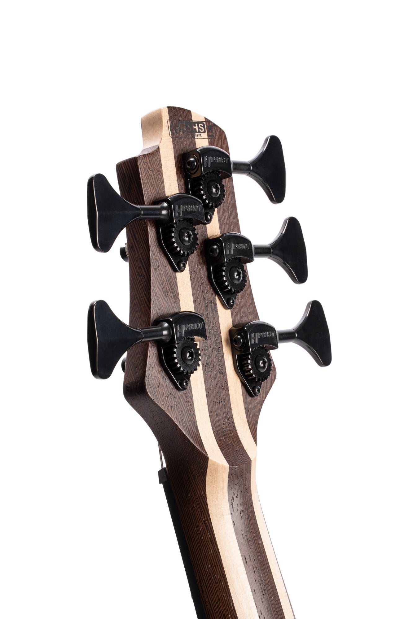 A5 ULTRA, corps acajou, table frêne sablée, manche traversant 5 pièces érable/panga panga, micros Fishman Fluence, naturel, étui