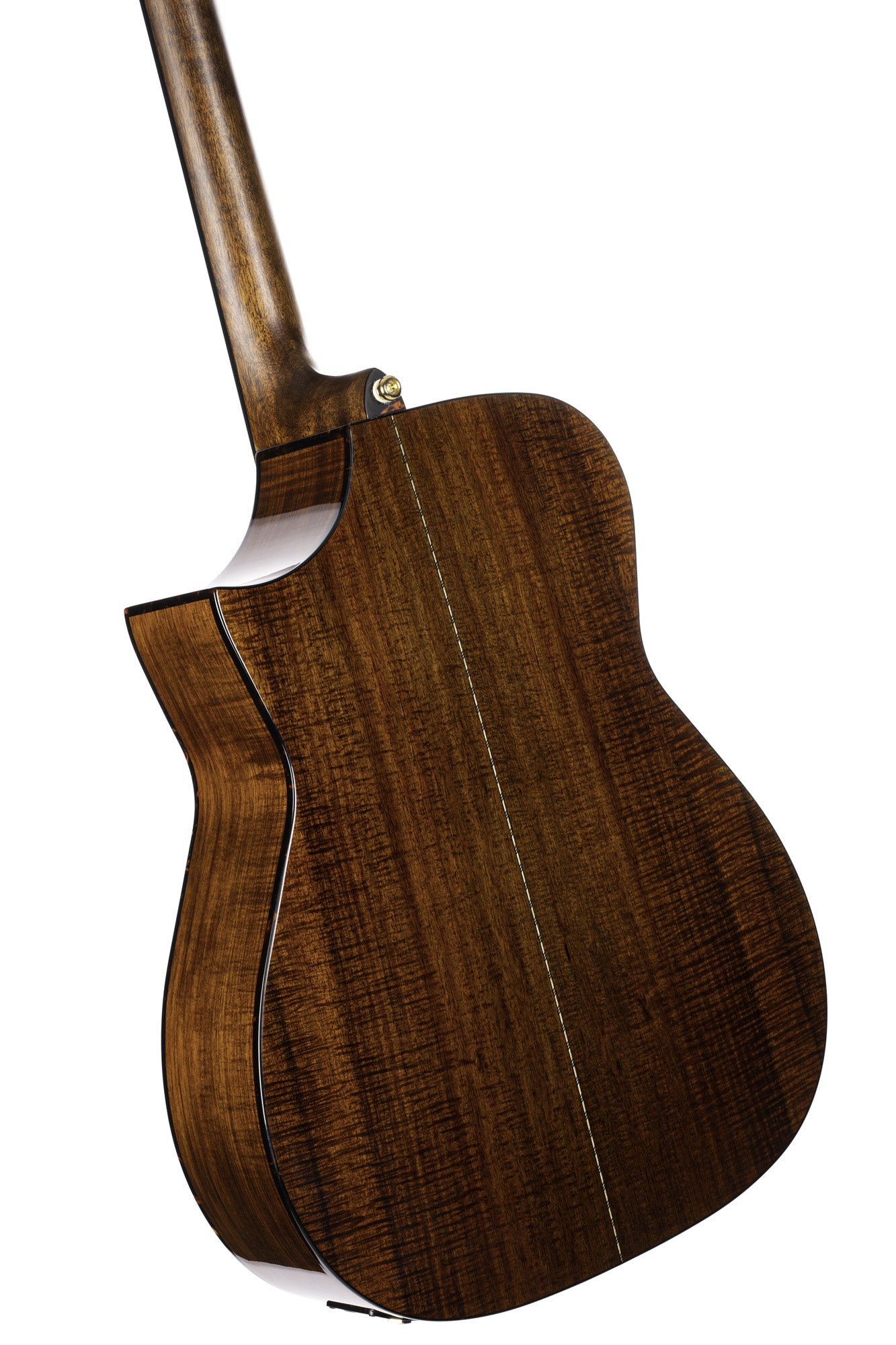 LUXE II, Frank Gambale Signature, forme Concert, table épicéa massif, f/e blackwood flammé, EQ Fishman, naturel brillant