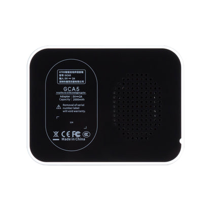 Amplificateur GCA5, 5W, HP 2.2", connexion Bluetooth, entrée Jack 6.35, fonctionne sur batterie, blanc