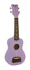 Kohala Ukulélé Soprano Tiki Violet Satin