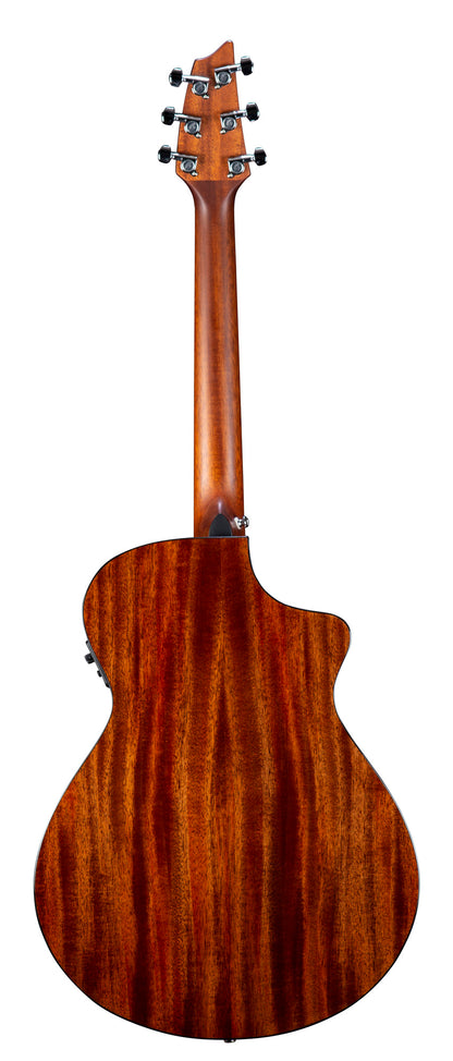 DISCOVERY S CONCERT EDGEBURST LH CE, modèle gaucher, table cèdre rouge massif, f/e acajou, EQ Fishman Presys I, edgeburst