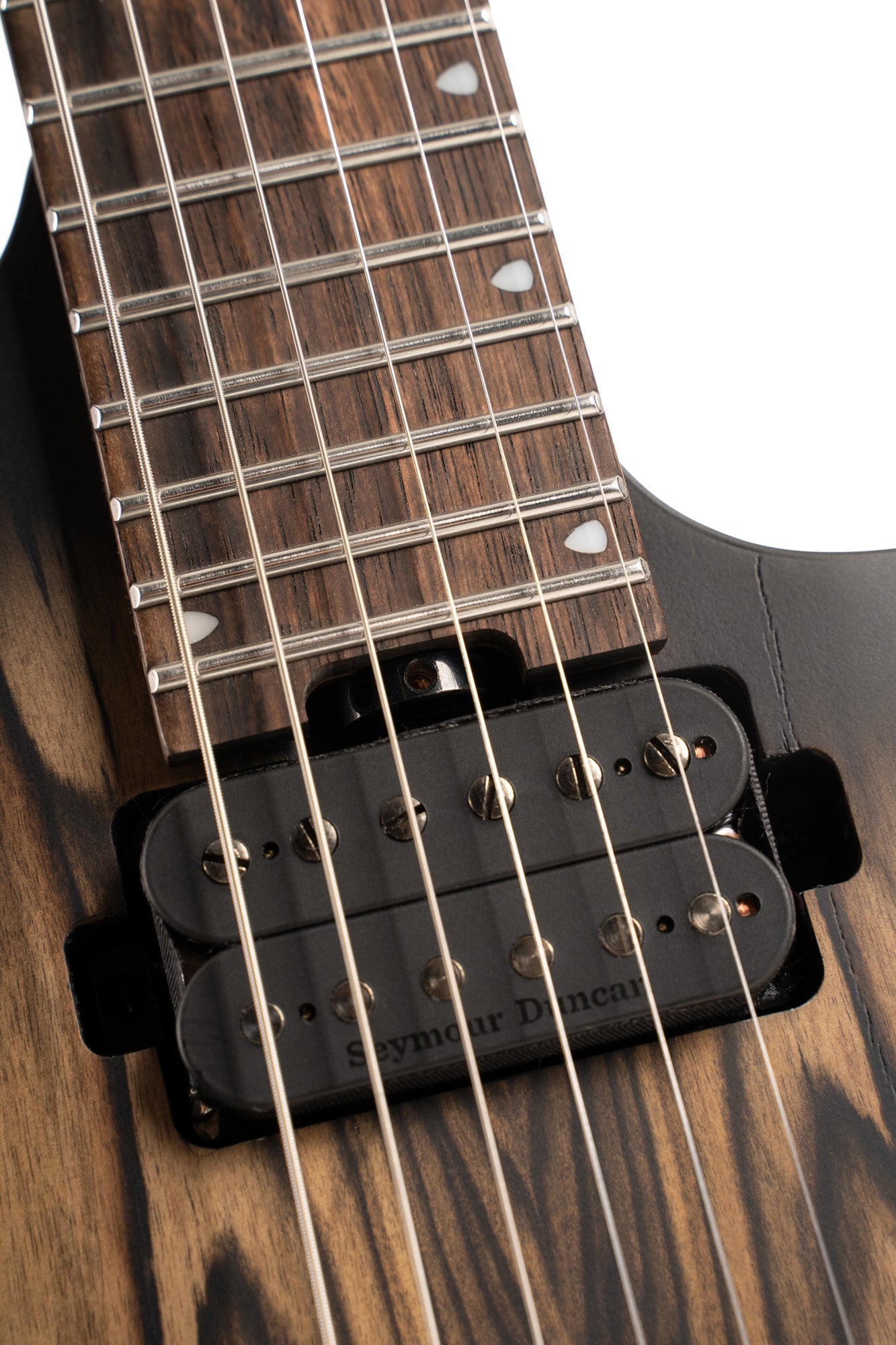 Cort KX500 Pale Moon - handle detail / ergonomics