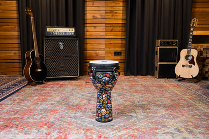 DJEMBE MEINL JUMBO SYNTHETIQUE 10" DAY OF THE DEAD