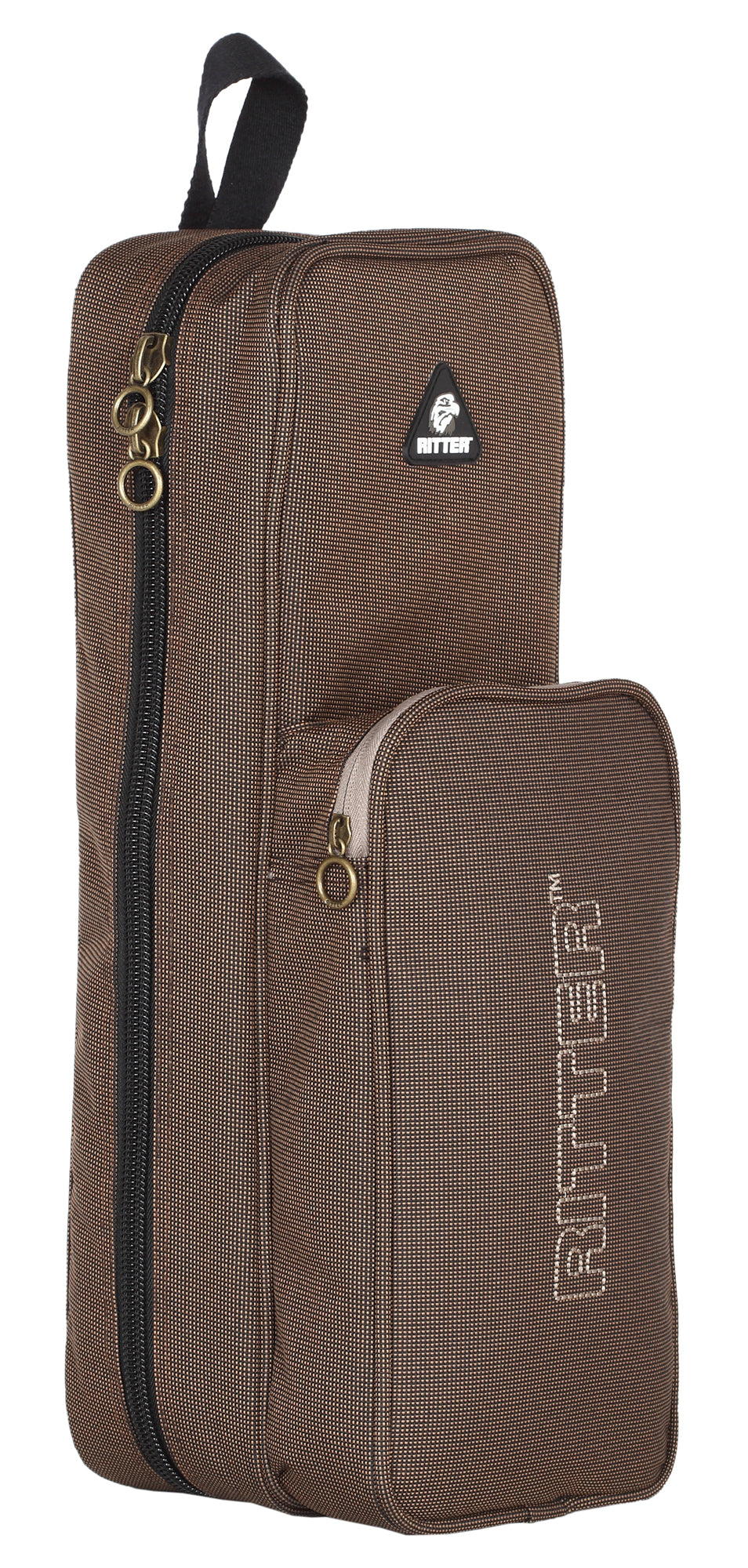 Housse SESSION 7 pour flûte traversière et flûte piccolo, marron