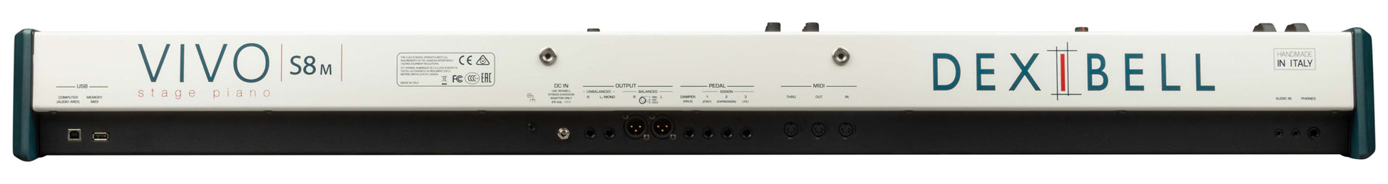 Piano numérique de scène Dexibell Vivo S8 | 88 notes, toucher lourd
